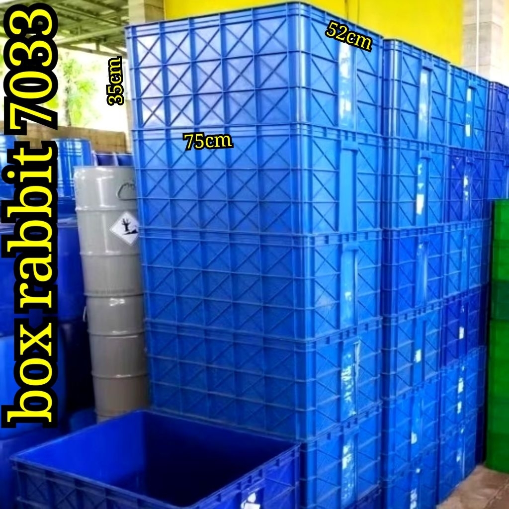Jual box kontener rabbit .ukuran besar rabbit.7033..ukuran 75.35.52cm ...