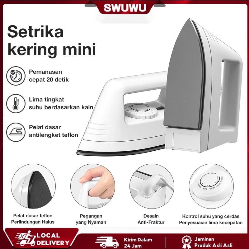 Jual Setrika Kering Setrika Portabel Mini Setrika Portabel 5 kecepatan
