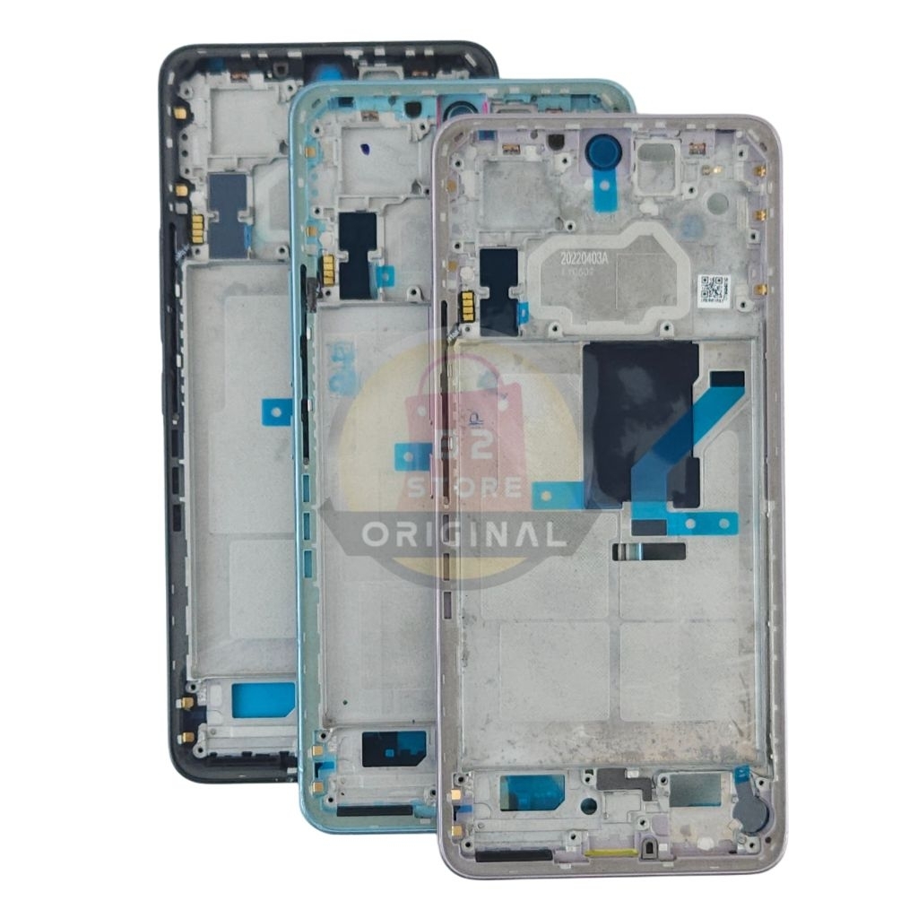 Jual FRAME LCD - TULANG TENGAH BEZEL FOR XIAOMI MI 12 LITE MIDDLE FRAME ...