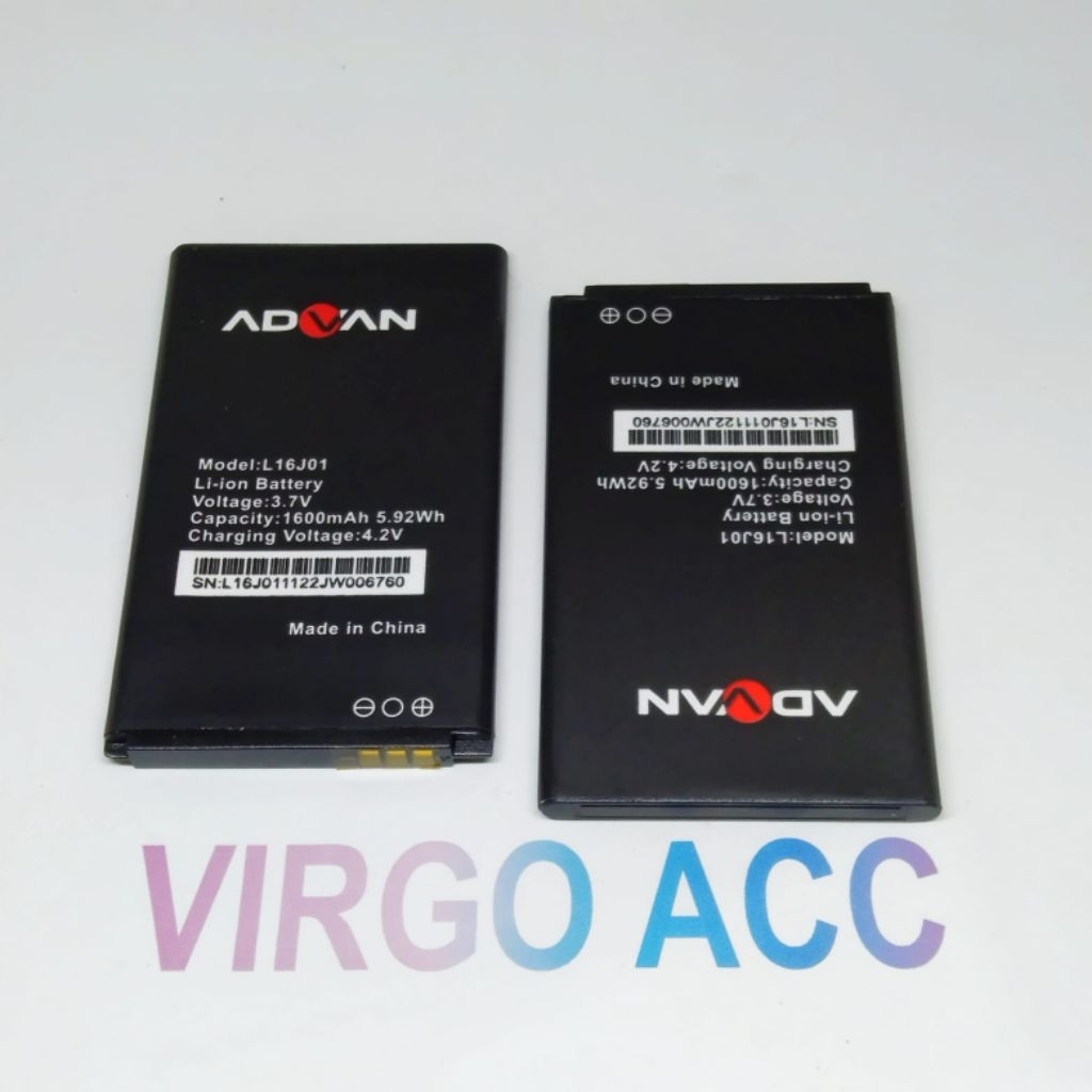 Jual Baterai Batre Battery Advan Hammer R6 L16J01 Original Battery Hp ...