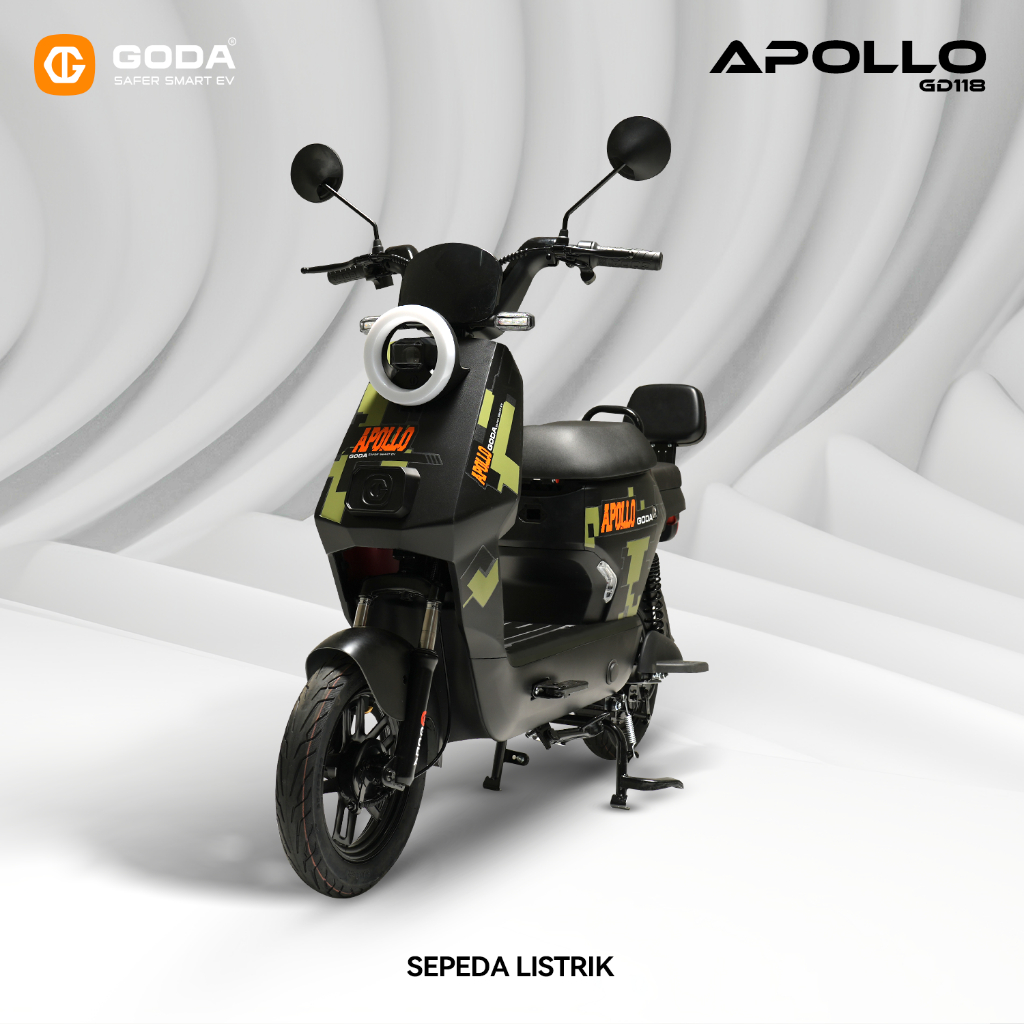 GODA SEPEDA LISTRIK 48V12Ah 600 Watt – Apollo Bike 118Y