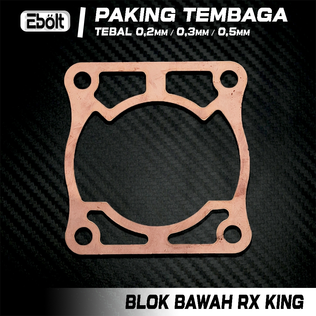 Jual PERPAK GASKET PAKING PACKING BLOK BAWAH RX KING GASKET BLOK BAWAH ...