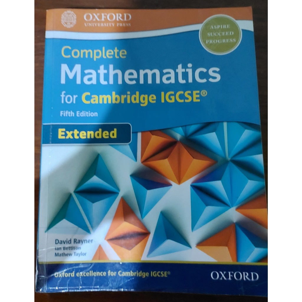 Jual Cambridge International Mathematics Extended IGCSE Fifth Edition ...