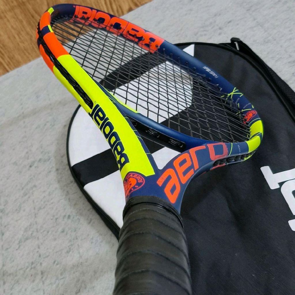 Jual Raket Tenis Pemula Carbon Siap Pakai Ada Tas Free Grip | Shopee ...