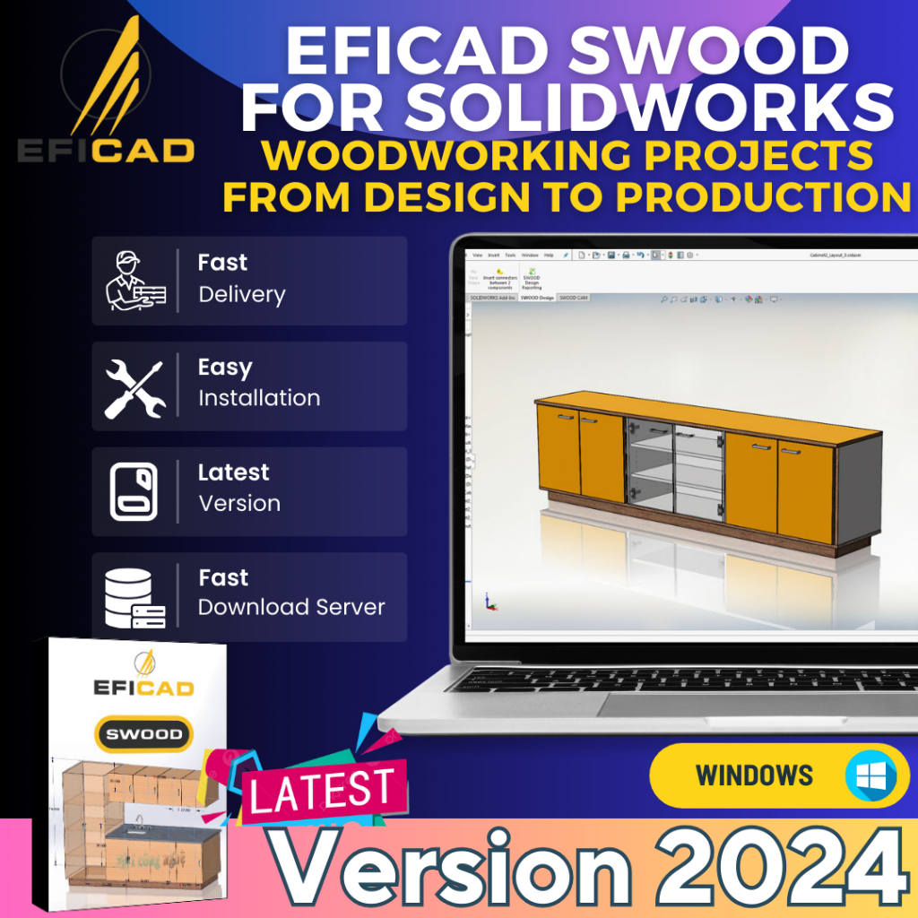 Jual EfiCad Swood 2024 SP4 for SolidWorks 2020-2025 Win64 App Only ...