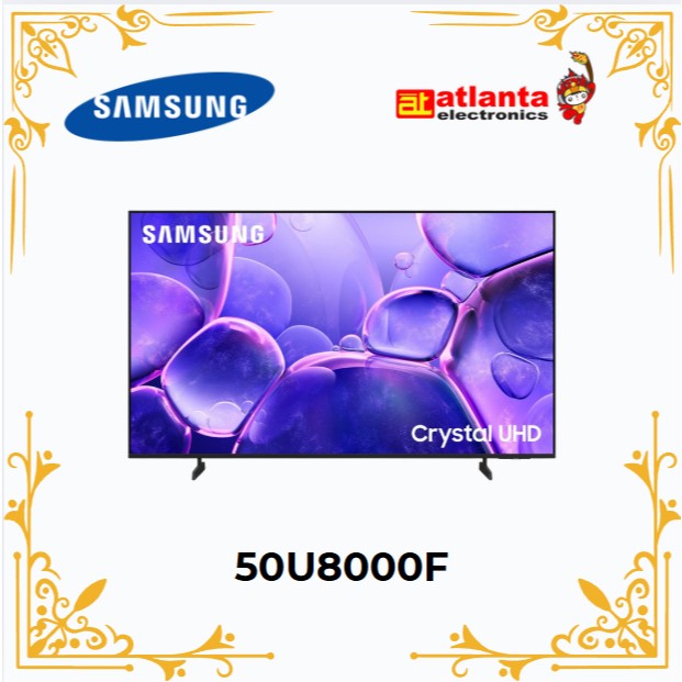 SAMSUNG 50U8000F SMART TV 50 INCH CRYSTAL 4K UHD Q-SYMPHONY DOLBY ATMOS 50U8000F