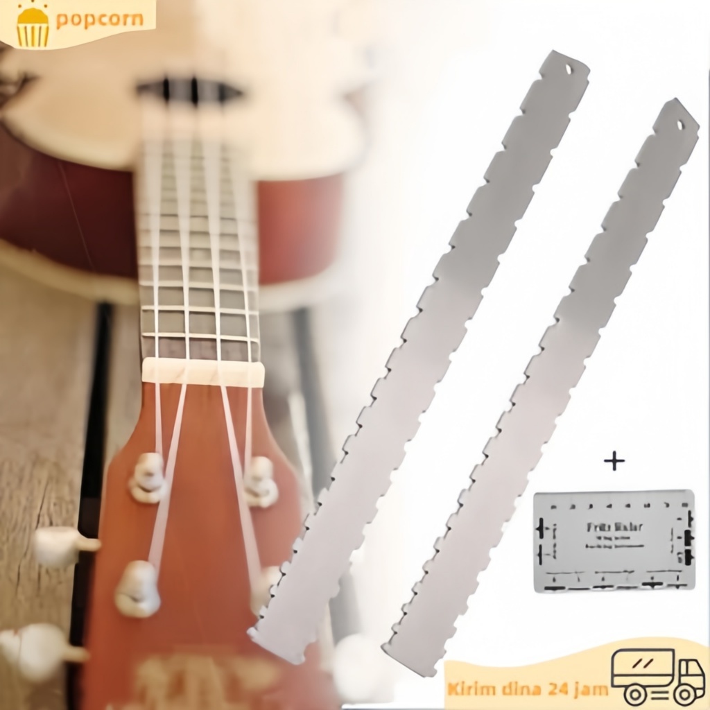 Jual Fret Ruler - Guitar Neck Notched Ruler Straight Edge Fret Ruler ...