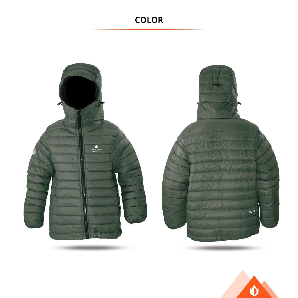 Jaket Gorpcore Tebal Winter Bogaboo Seri Prasid Pria Wanita Jacket  Puffer Musim Dingin Jaket Gunung Dacron Jaket Ultralight