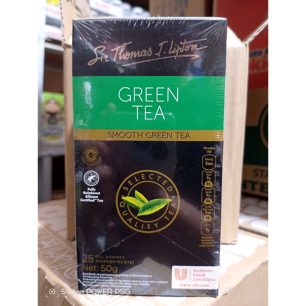 Jual Teh Lipton Sir Thomas Lipton Green Tea 50g | Shopee Indonesia