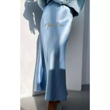 Nahel Rok Satin Silk Satin Skirt Premium Rok Satin A Line Mermaid Silk