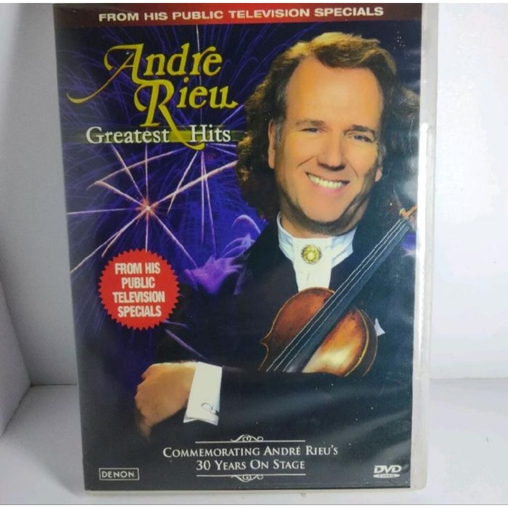 Jual DVD 13954 ANDRE RIEU GREATEST HITS FROM HIIS PUBLIC TELEVISION ...