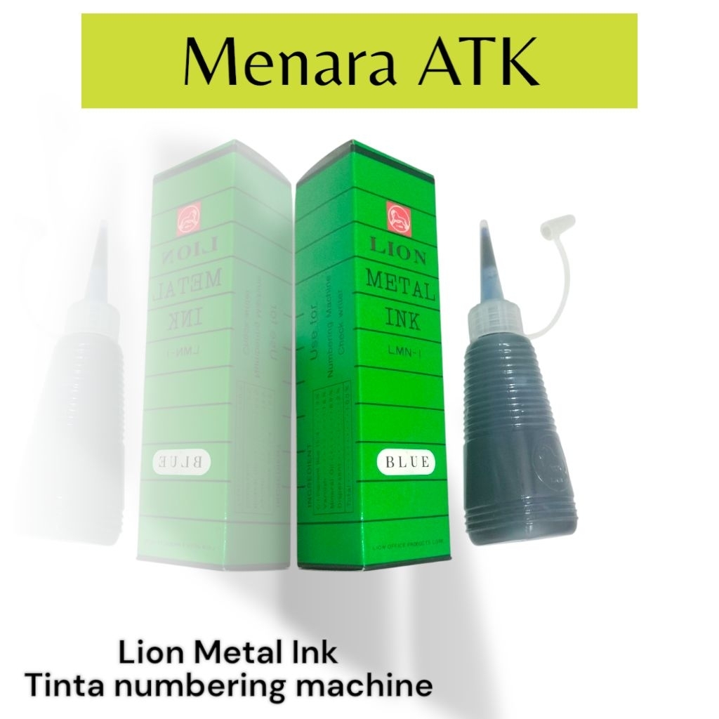 Jual LION METAL INK Tinta Numbering Machine | Shopee Indonesia