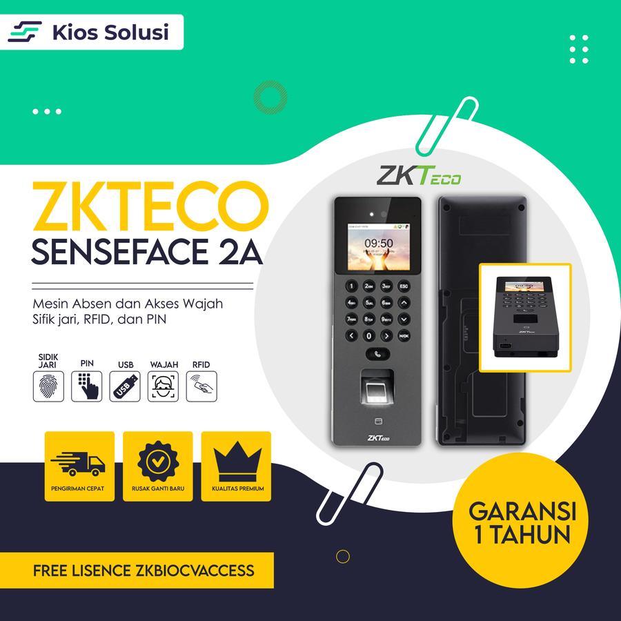 Jual Mesin Absensi Sidik Jari | RFID | Wajah | ZKTECO Senseface 2A ...