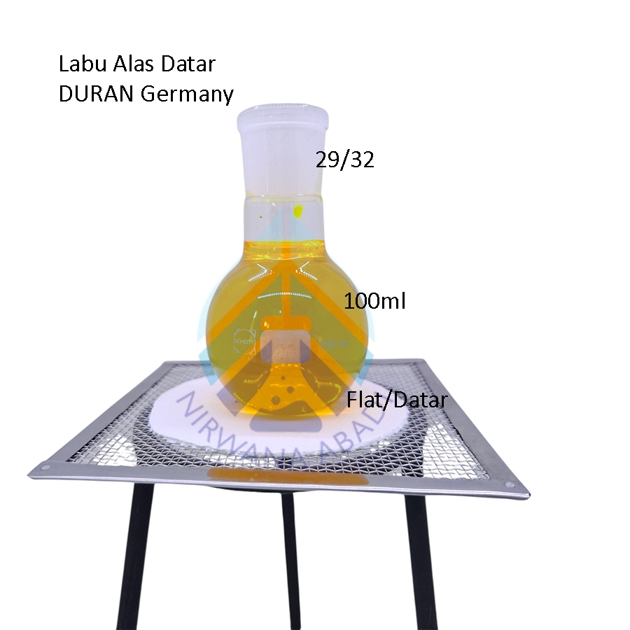 Jual Labu Alas Datar 29/32 DURAN, Labu Didih, Flat Bottom Flask ...