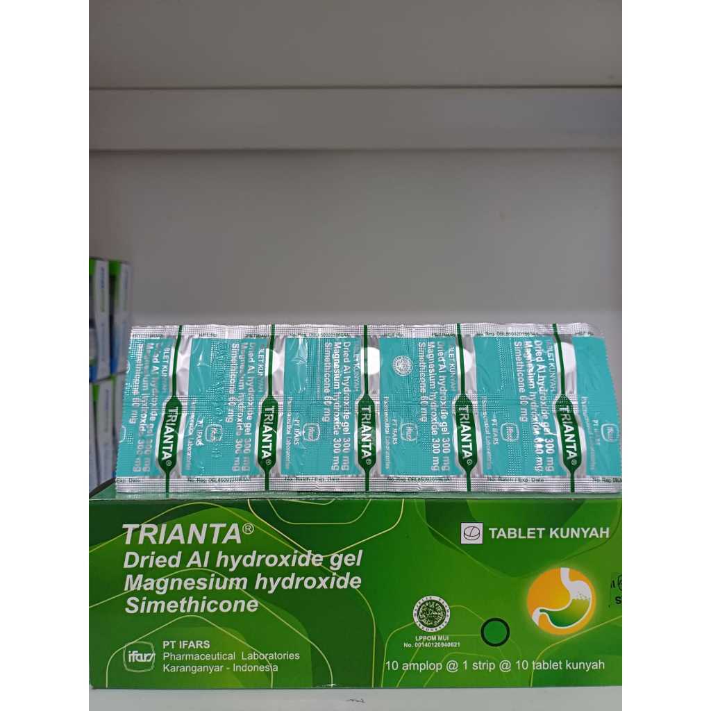 Jual Trianta 𝟏 𝐊𝐎𝐓𝐀𝐊 𝐈𝐒𝐈 𝟏𝟎𝟎 𝐓𝐀𝐁𝐋𝐄𝐓 - Mengatasi Maag dan Asam Lambung ...