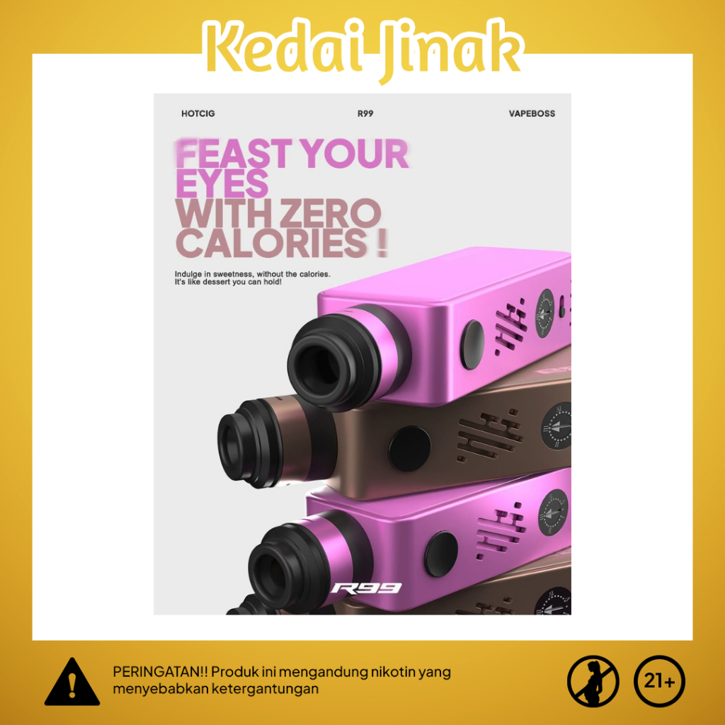 Jual R99 HOTCIG NEW COLOUR MOD BY HOTCIG X VAPEBOSS HOTCIG R99 100% ...