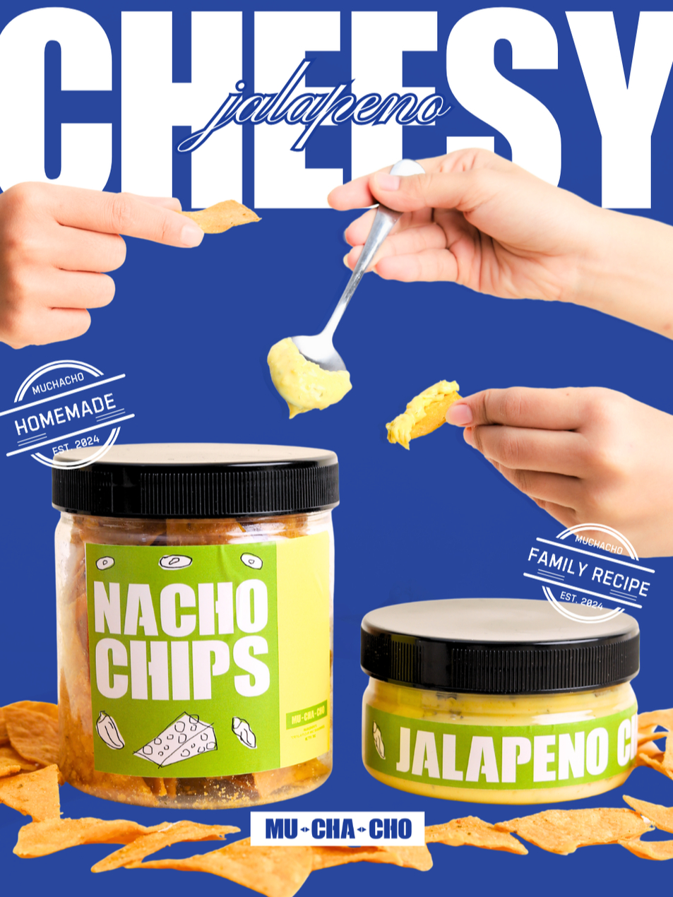 Jual [BUNDLE] MUCHACHO Jalapeno Cheese & MUCHACHO Nacho Chips | Shopee ...