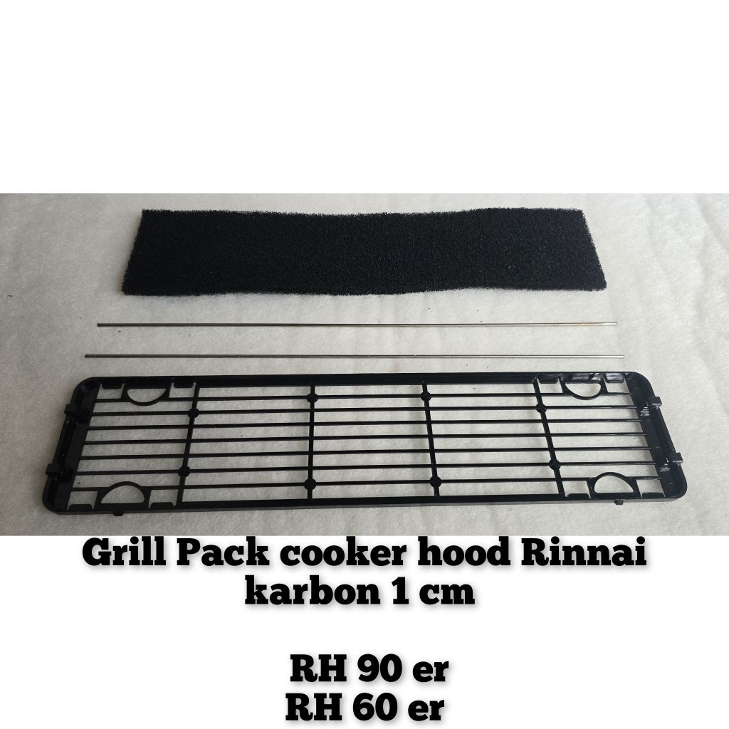 Jual grill filter cooker hood rinnai RH 90 er dan 60 er + karbon 1 cm ...