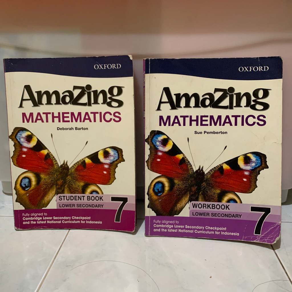 Jual Amazing Mathematics Lower Secondary 7 Student Book & Workbook ...