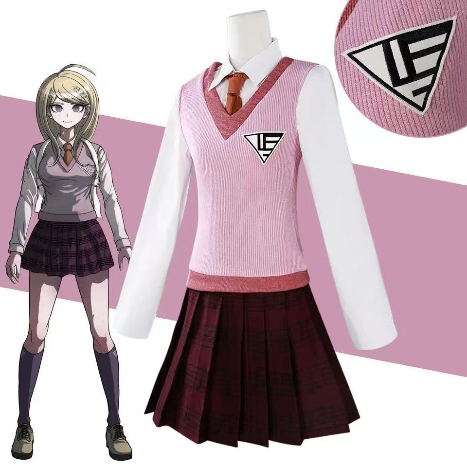 jual-kaede-akamatsu-cosplay-costumes-anime-danganronpa-v3-uniform