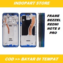 Jual FRAME / BEZZEL XIAOMI NOTE 8 PRO / REDMI NOTE 8 PRO DUAL SIM ...