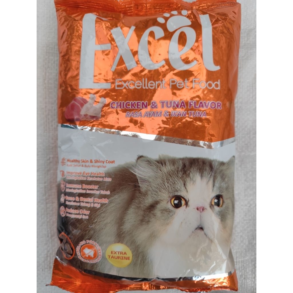 Jual EXCEL SEGITIGA CAT FOOD MAKANAN KUCING DEWASA | Shopee Indonesia