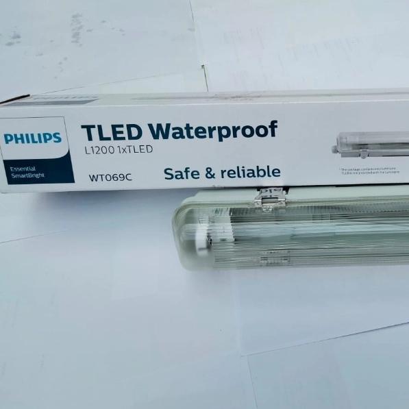 Jual KAP LAMPU WATERPROOF PHILIPS WT069C 2X36 2X16 1X36 1X16 HOUSING ...