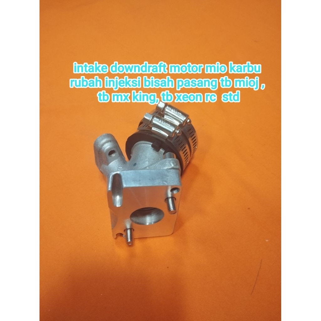 Jual intake downdraft motor mio karbu rubah injeksi bisah pasang tb ...