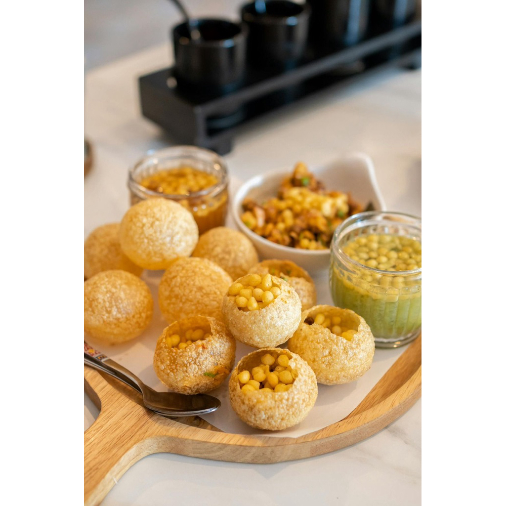 Jual Pani puri set || Pani puri paket lengkap || Golgappa || pani puri ...
