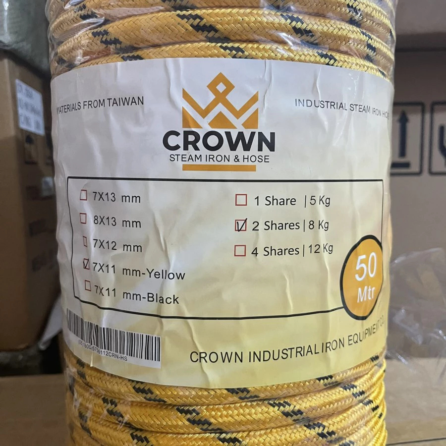 Jual SELANG SETRIKA UAP CROWN Kuning Grade B 7 X 11 [Tebal 2 mm ...