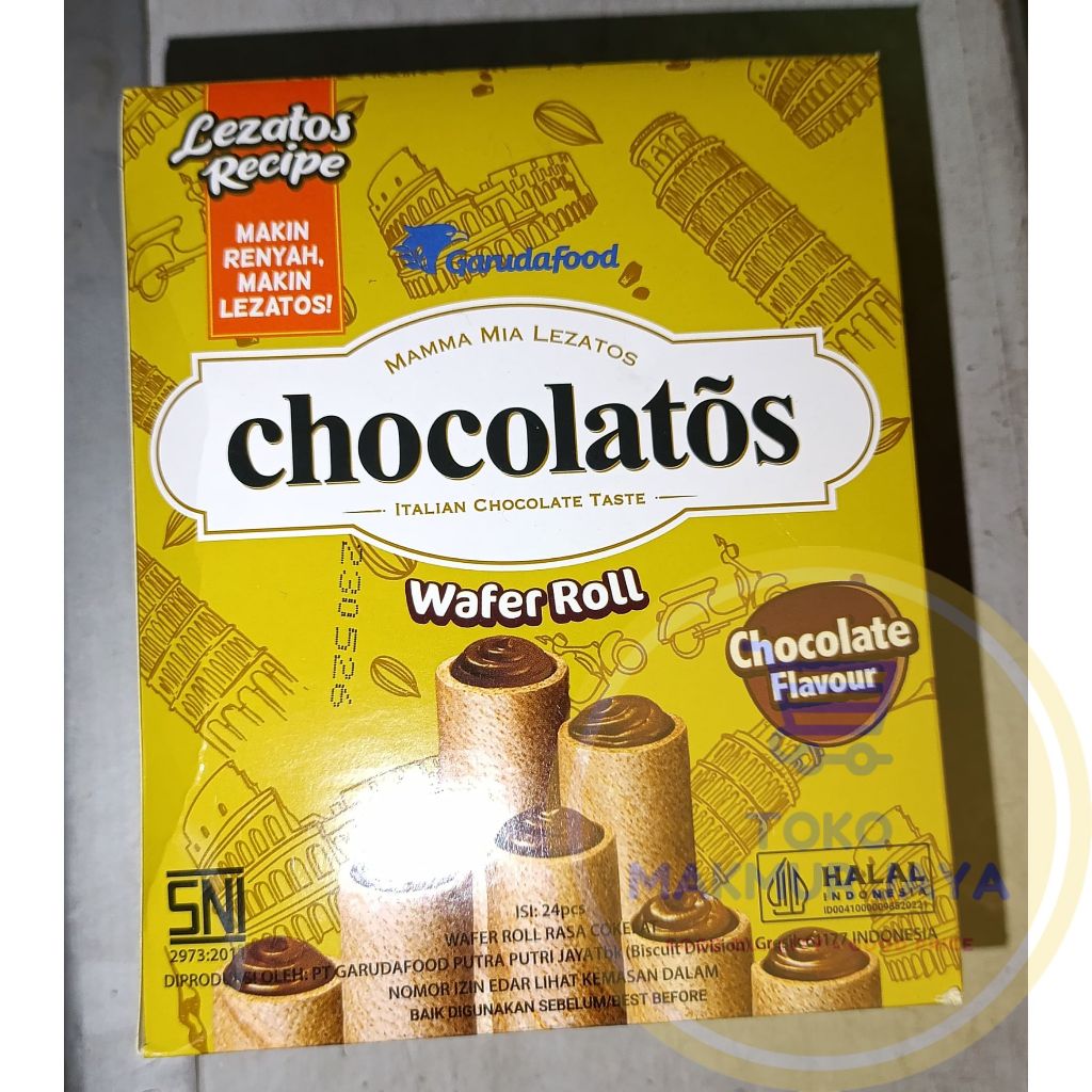 Jual CHOCOLATOS ROLL KECIL BOX | 24pcs | Shopee Indonesia