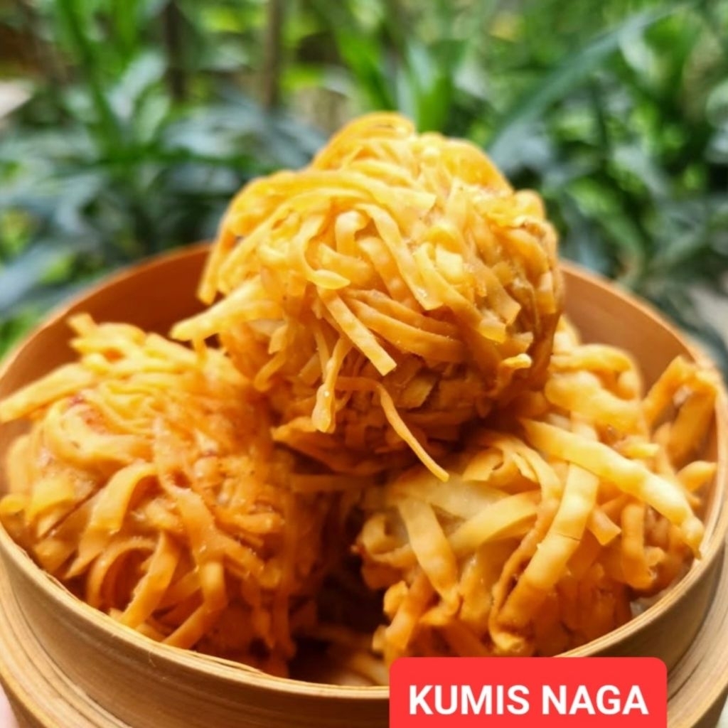 Jual dimsum goreng kumis naga ayam frozen / camilan dim sum deep fry ...