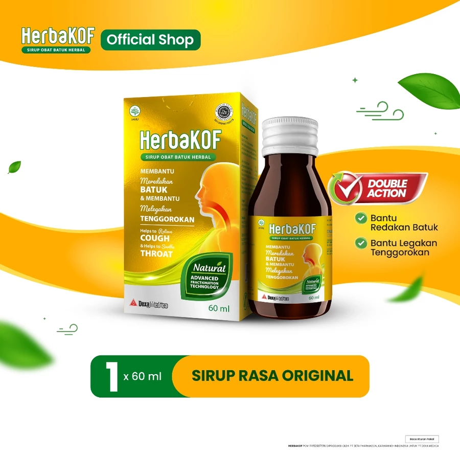  Sirup Original Botol 60 ml 