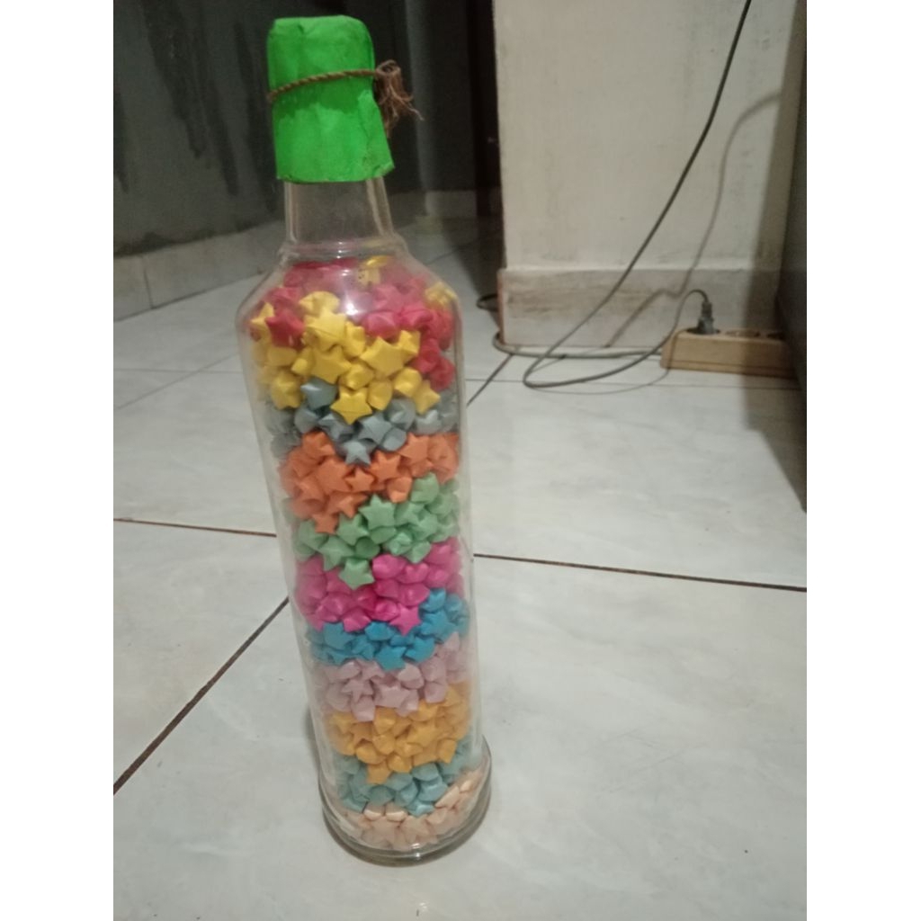 Jual Souvenir seni paper craft dalam botol | Shopee Indonesia