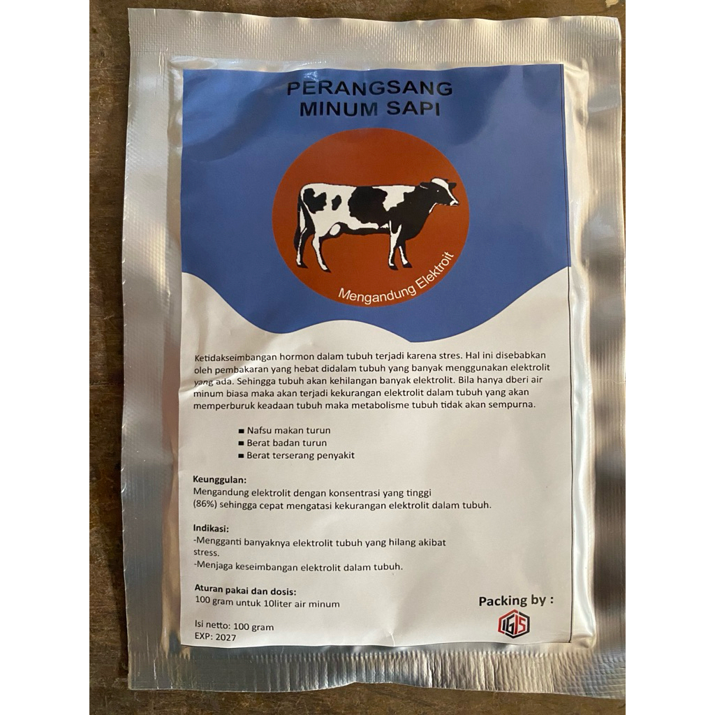 Jual PERANGSANG MINUM SAPI 100 GR | Shopee Indonesia