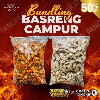 Basreng Daun Jeruk 1kg Pedas Gurih Renyah