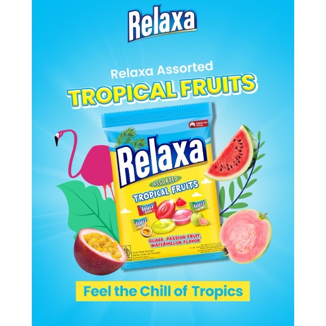 Jual Relaxa Assorted Tropical Fruits Guava, Passion Fruit, Watermelon ...
