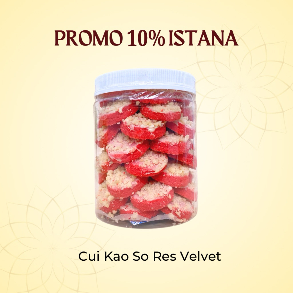 Jual ISTANA KUE KERING CUI KAO SO ECO COOKIES | Kue Renyah dan Gurih ...