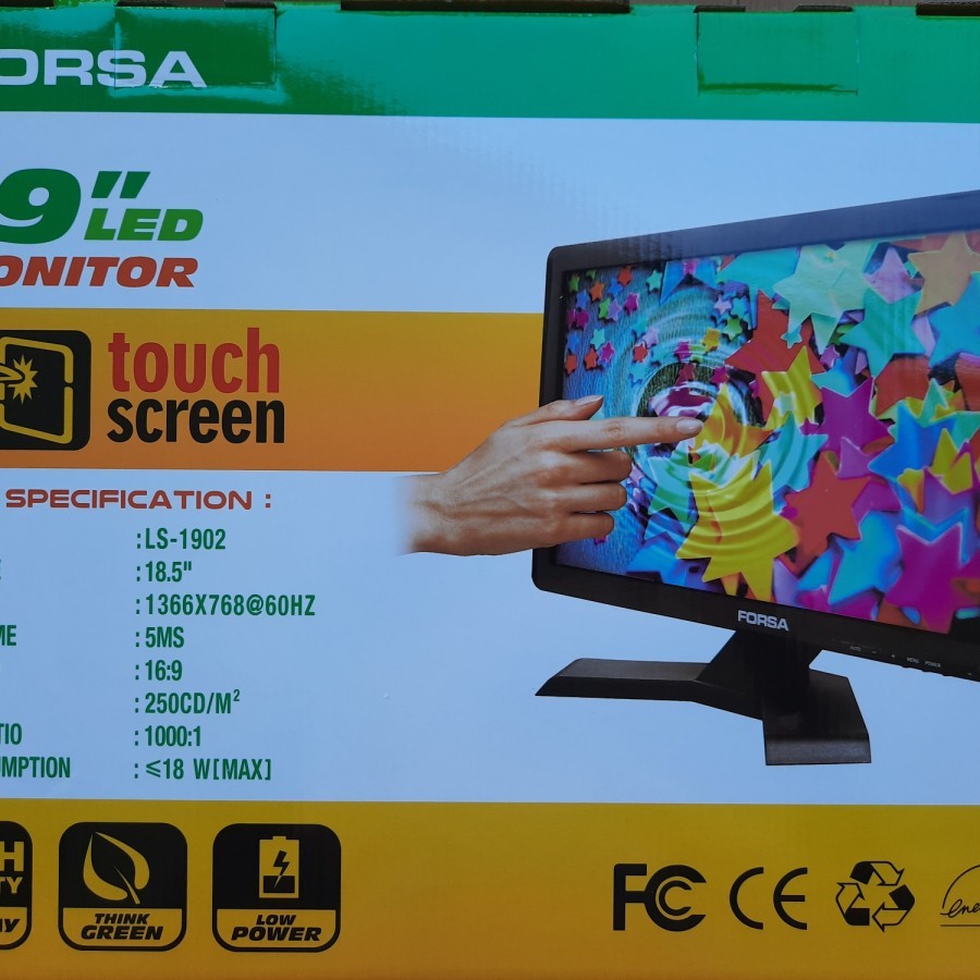 Jual FORSA 19 Inch LS1902 Best Monitor Touchscreen per Koli Packing ...