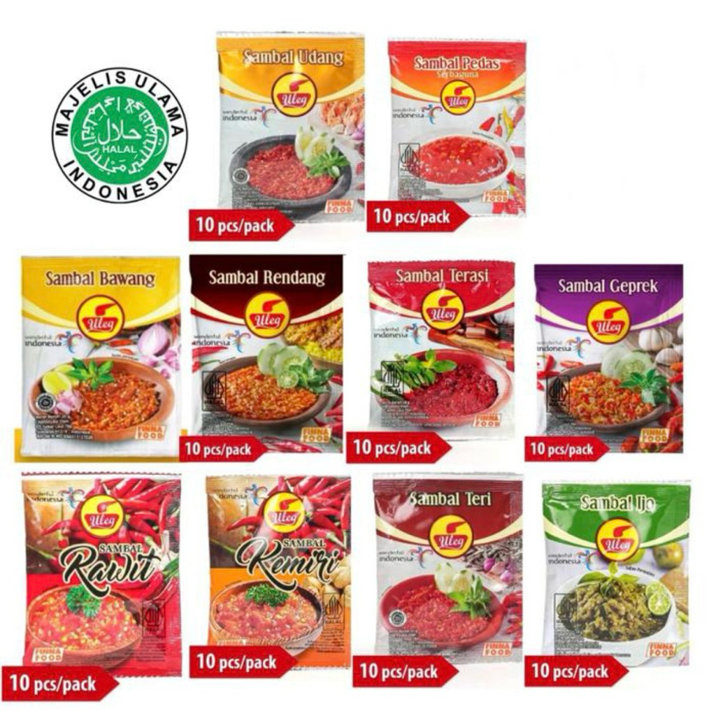 Jual [RENCENG]Finna sambel uleg renceng isi 10pcs-Aneka sambel uleg ...