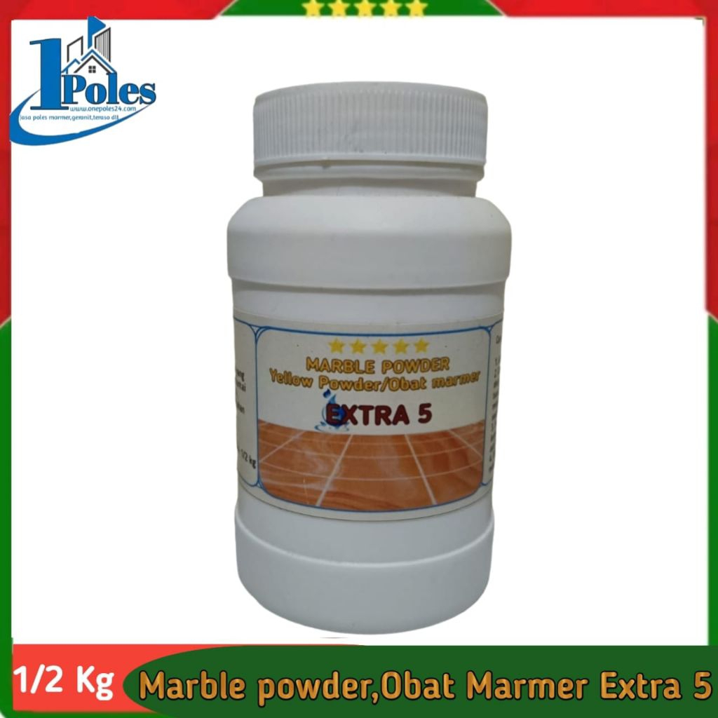 Jual Obat Poles Marmer 1Kg, Polishing Yellow Powder extra 5 (kemasan ...
