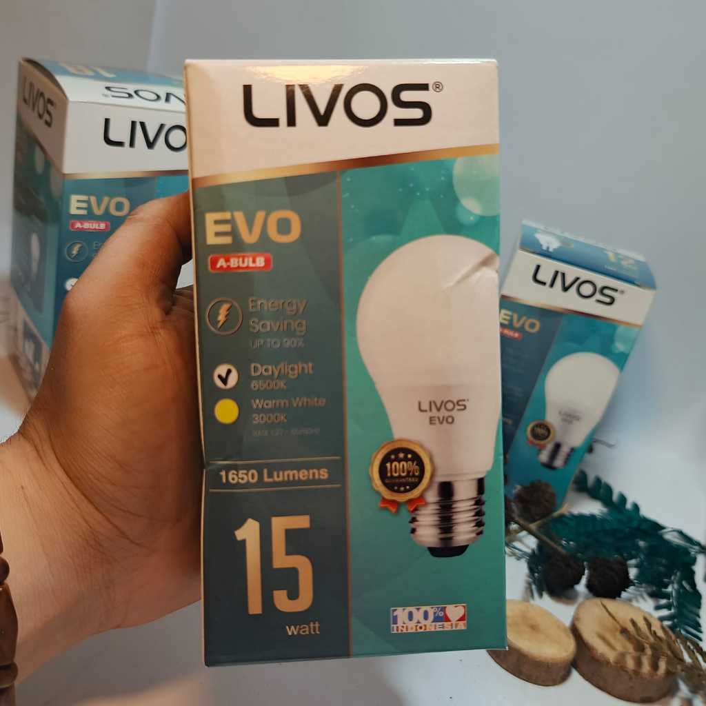 Jual LAMPU LED LIVOS EVO A BULB 15 WATT TERBARU BERKUALITAS | Shopee ...
