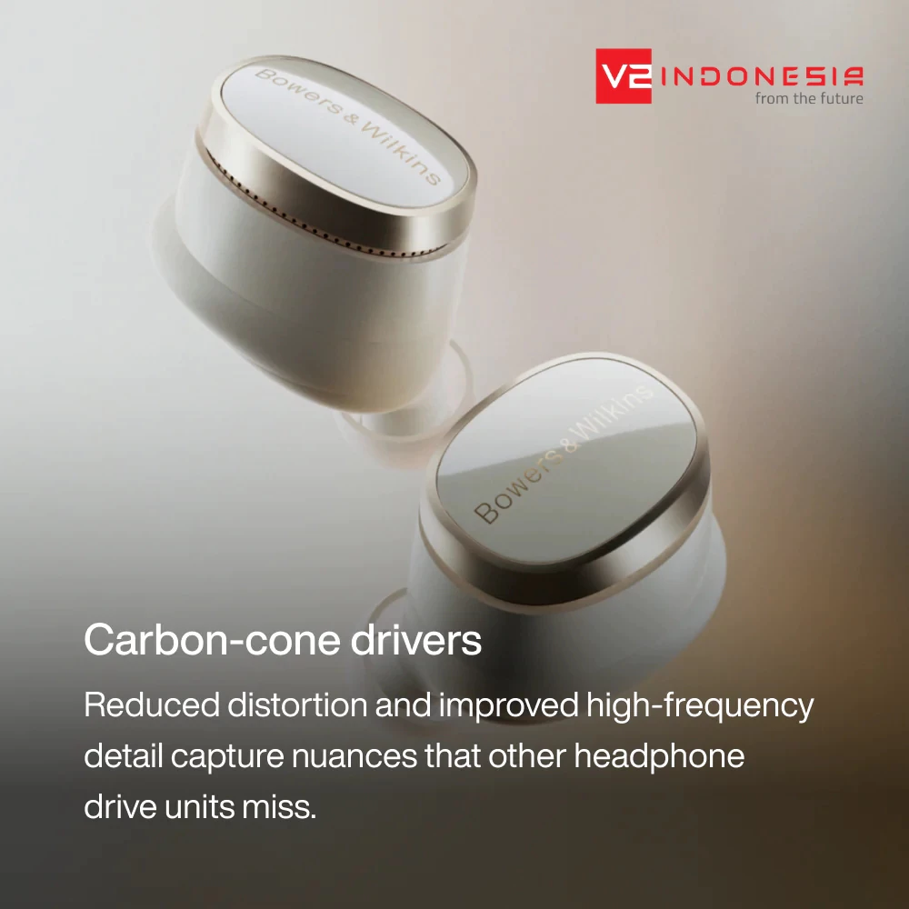 Bowers & Wilkins B&W Pi8 In-ear True Wireless earbuds - Dove White