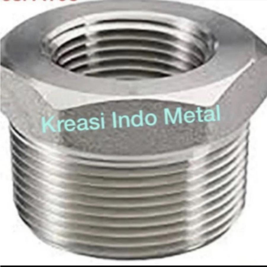 Jual Bushing /volk ring ( 1 x 3/4 ) class 3000 SS 316 /Stainless SS316 ...