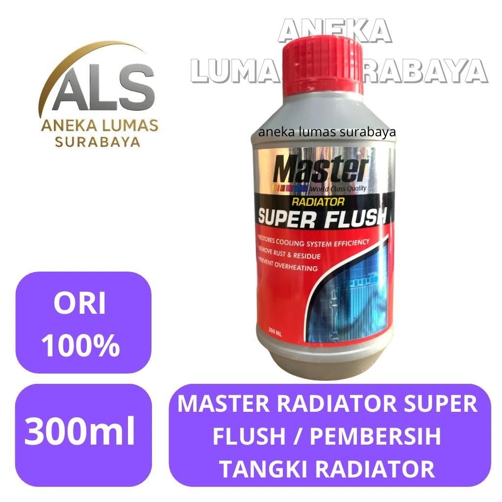 Jual MASTER Radiator Super Flush / Pembersih Radiator Coolant 300ml ...