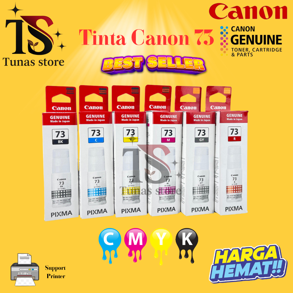 Jual Tinta Canon Gi 73 Tipe Printer G670 G507 Original | Shopee Indonesia