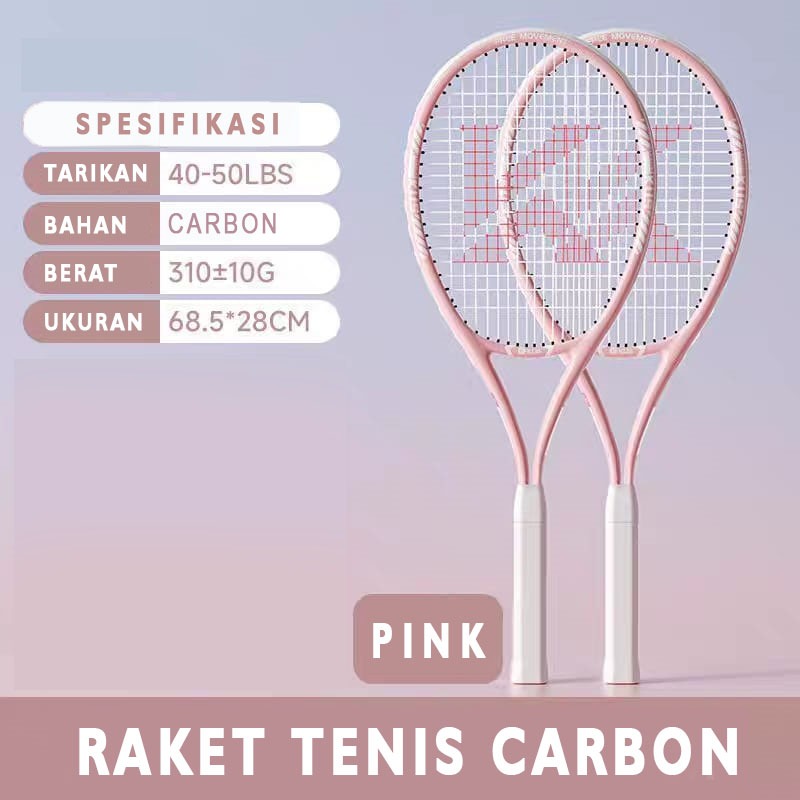Jual RAKET TENNIS DEWASA SET TAS RAKET TENIS CARBON Shopee