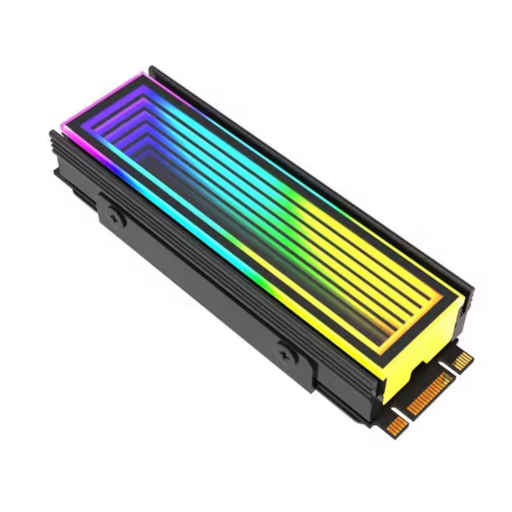 Jual Heatsink Cooling Pendingin SSD Model Mirror Cermin ARGB A RGB M2 M ...