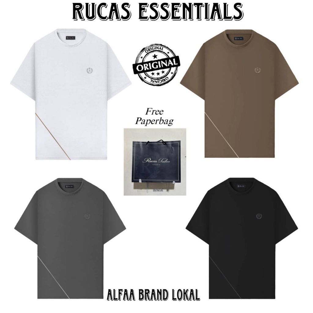 Jual 100% Originl Rucas Tailor Free paperbag polo longsleeve knit ...