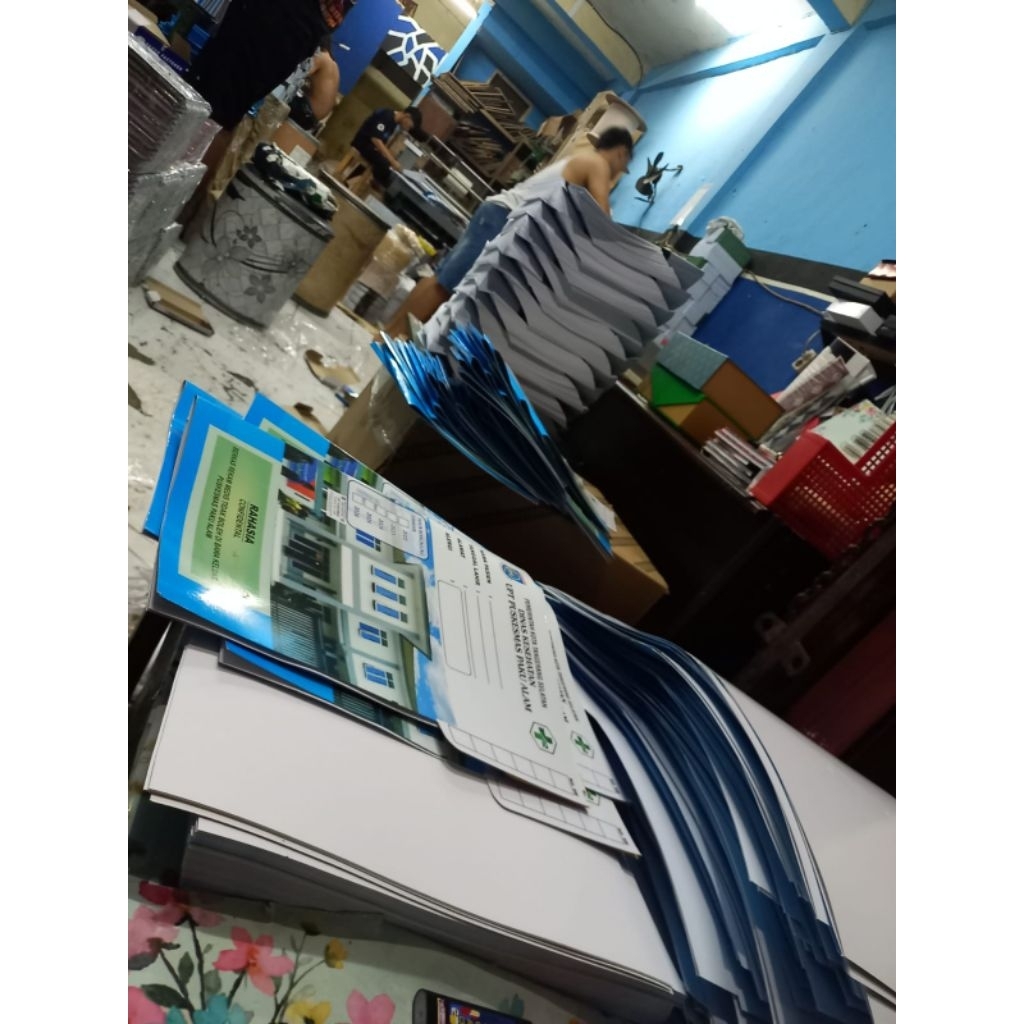 Jual Map Folder Kantor Non laminating, Rekam Medis, Map ppdb uk 23.5x31 ...